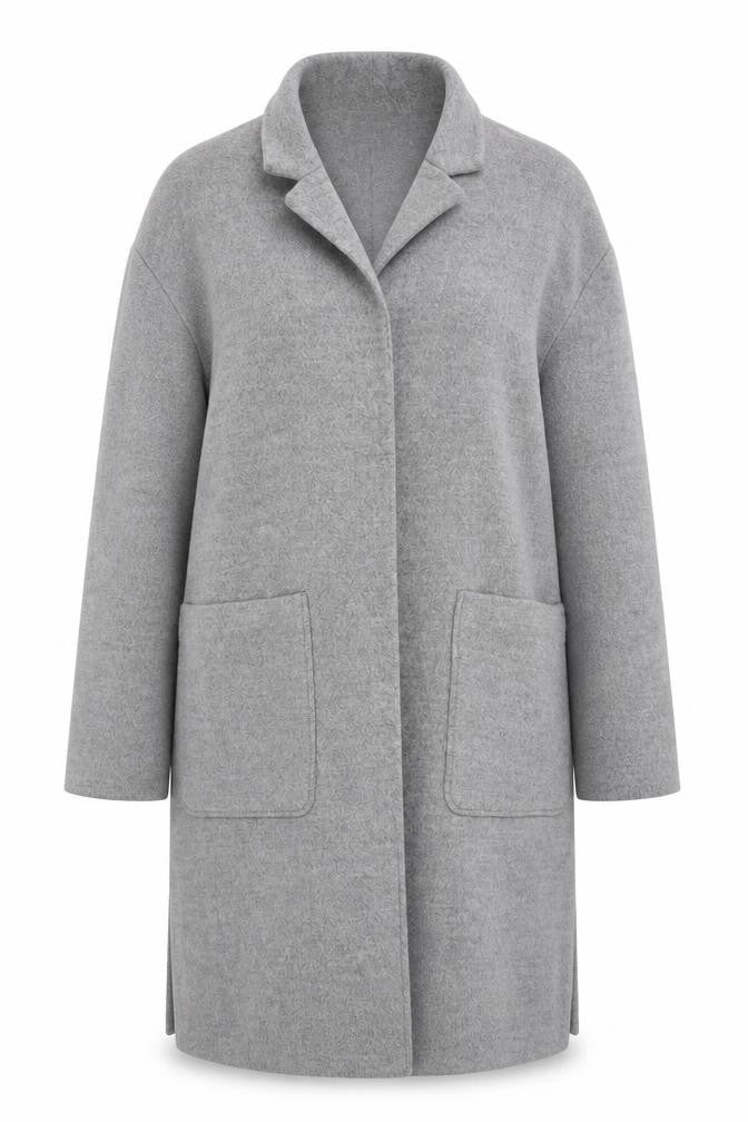 H&M Women's Grey Long Sleeve Jumper with Pockets