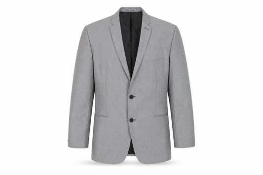 Red Herring Men's Grey Blazer, 46, Regular Fit
