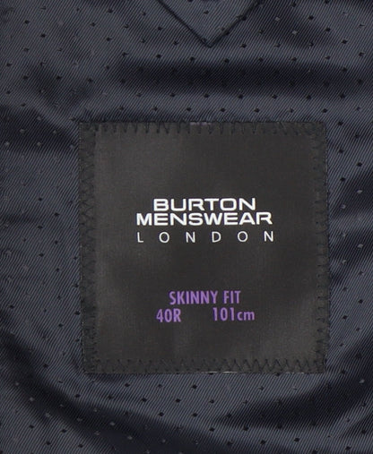 Burton Womens Grey Blazer Slim Fit Size 12