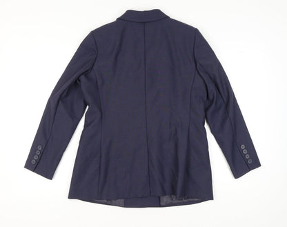 Autograph Women’s Blue Double Breasted Suit Jacket