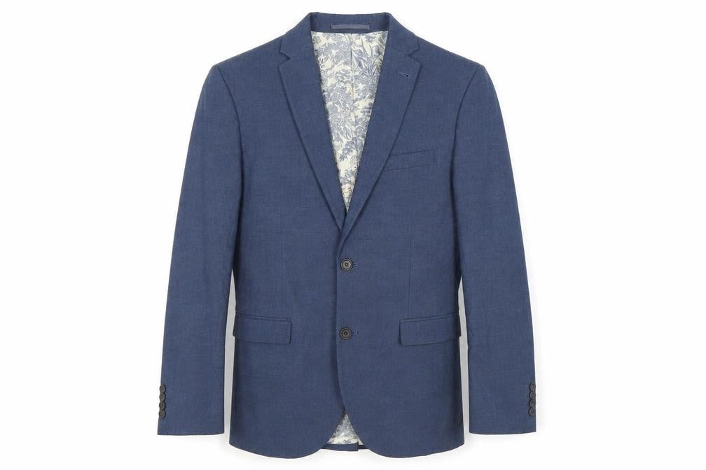 Next Men's Blue Blazer Jacket, 38R, Formal Wear