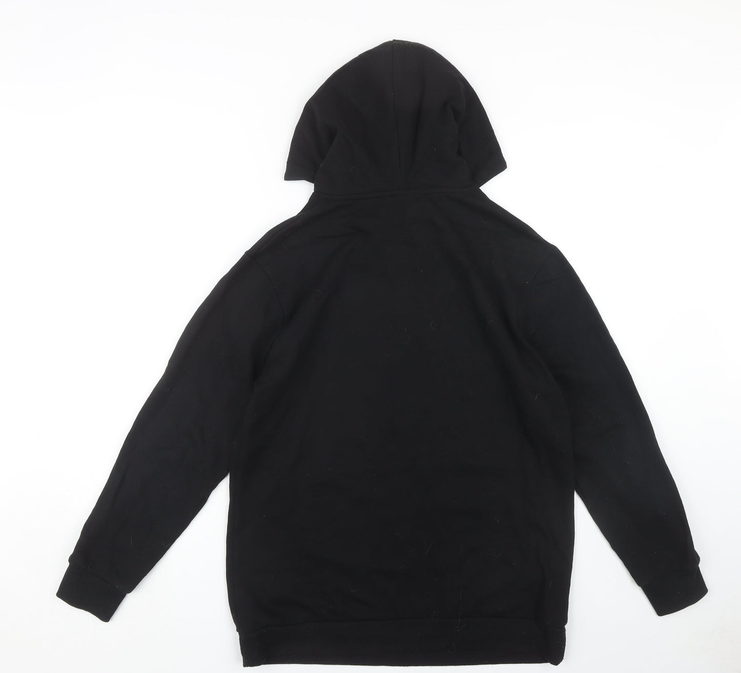 NASA Black Pullover Hoodie with NASA Logo for Unisex Adults
