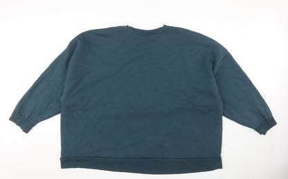 Harry Womens Potter Blue 2XL Pullover Graphic Sweatshirt