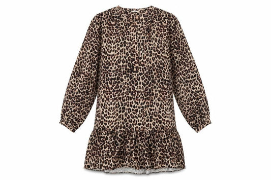 Hush Women's Animal Print Long Sleeve Dress