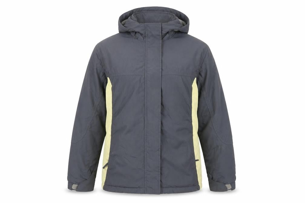 B&C Unisex Grey Hooded Jacket S - Casual & Warm