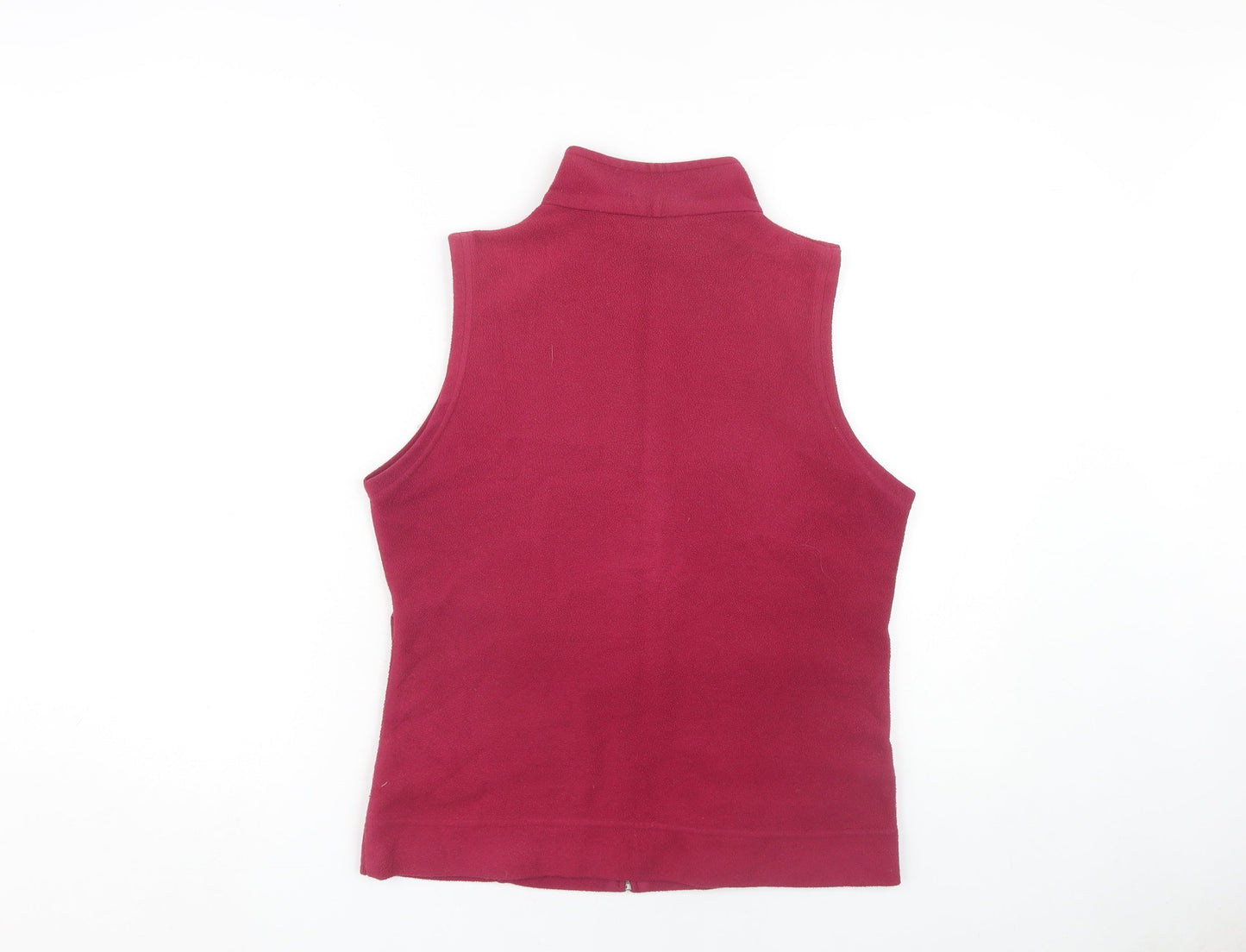 EWM Women's Red Fleece Waistcoat - S, Casual Layering