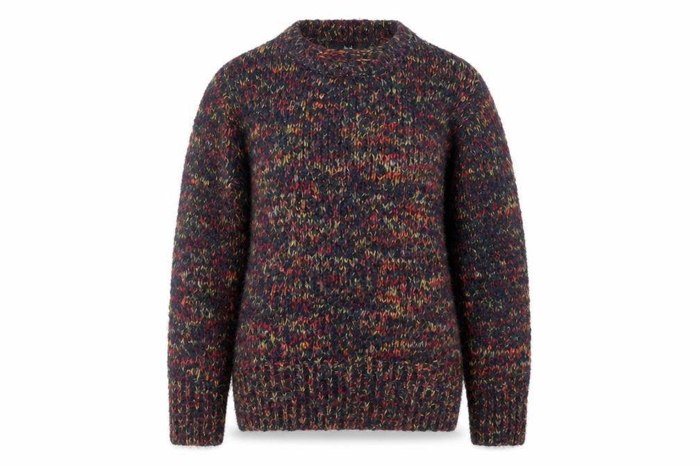 ISLE Essentials Women's Multicoloured Pullover M
