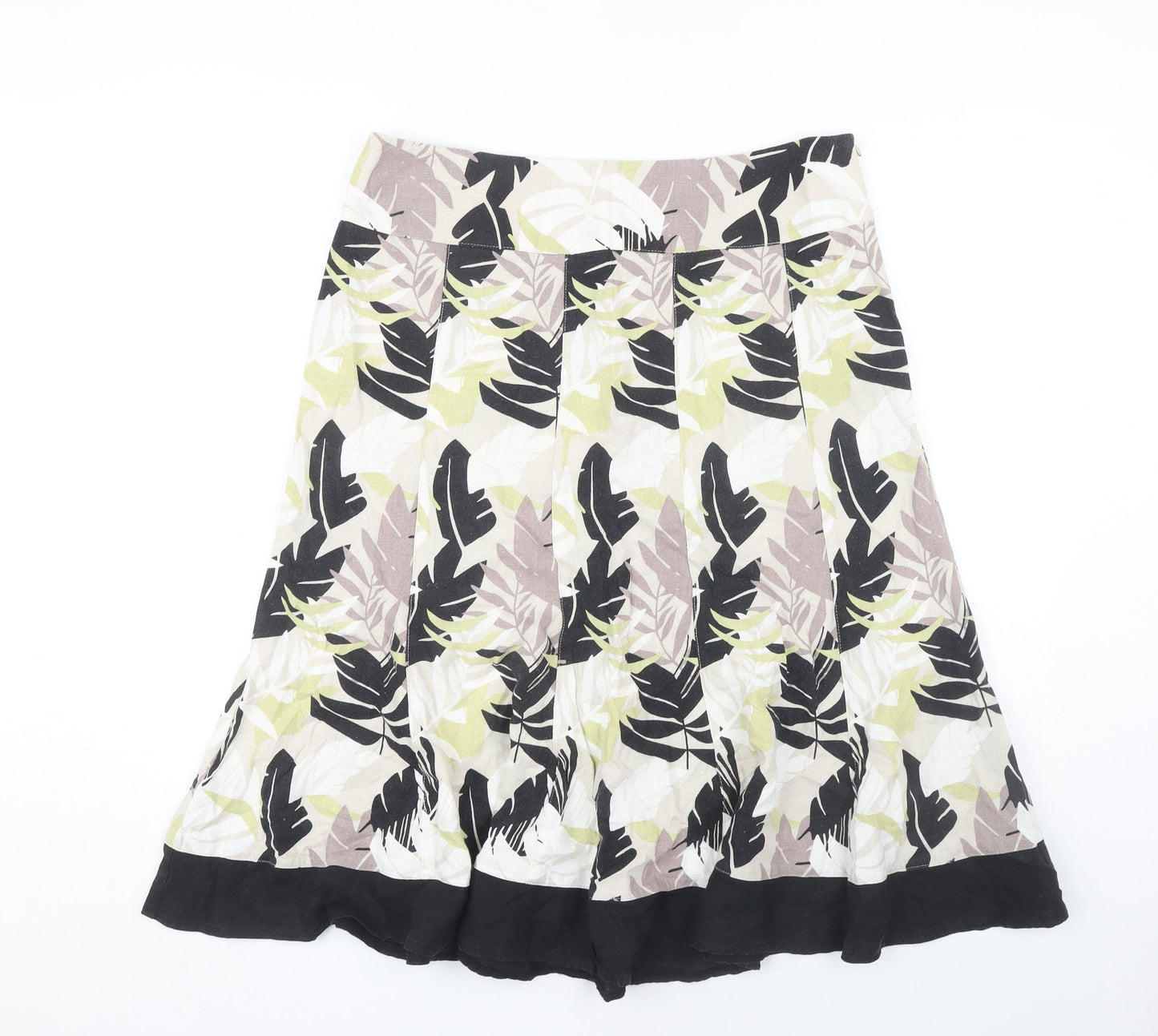 Bm Floral Multicoloured Women's Skirt Size 14