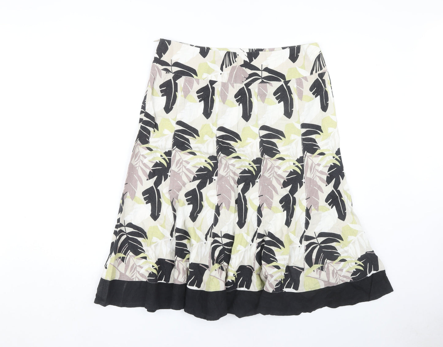 Bm Floral Multicoloured Women's Skirt Size 14