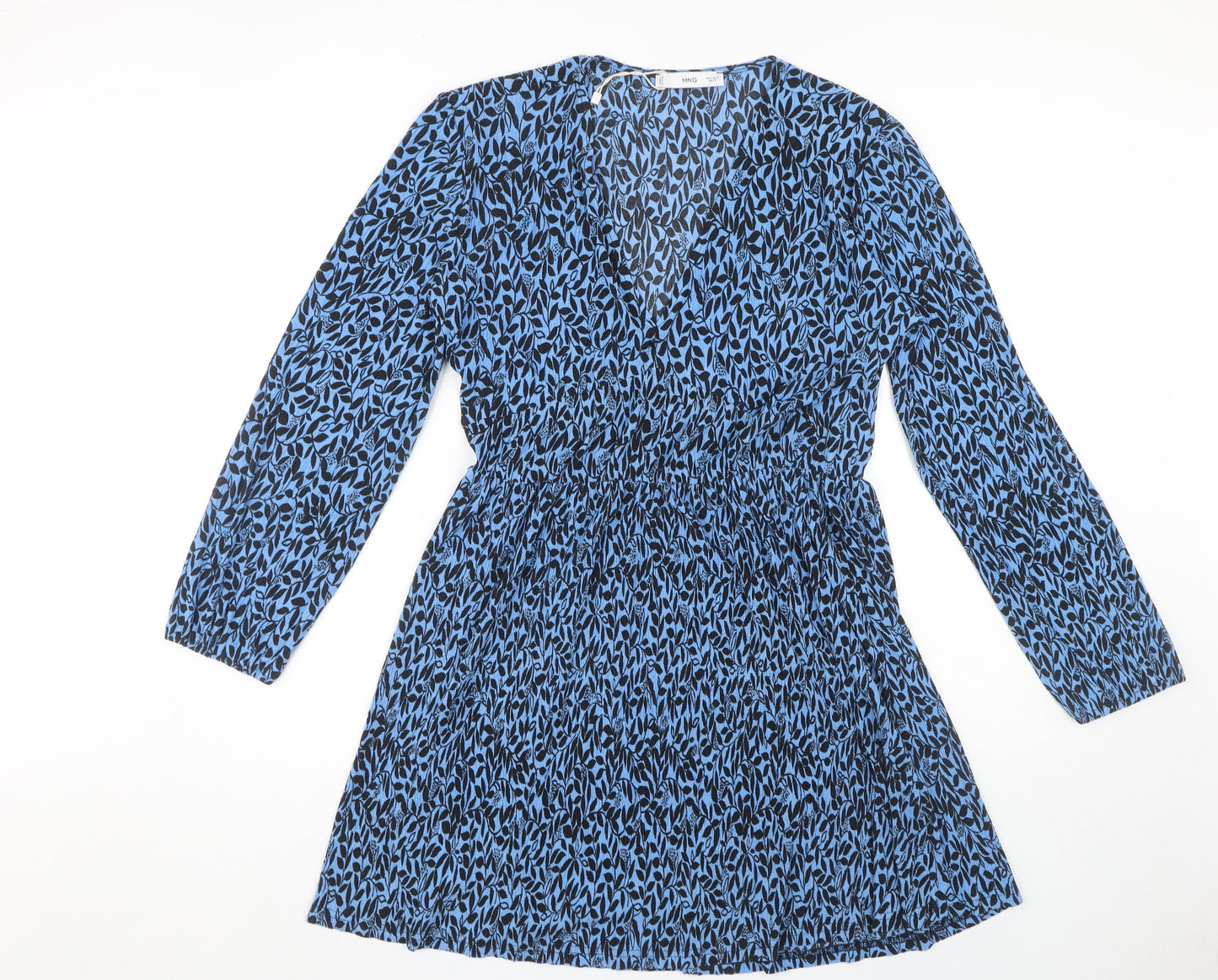 MNG Women's Blue A-Line Short Dress Size 10