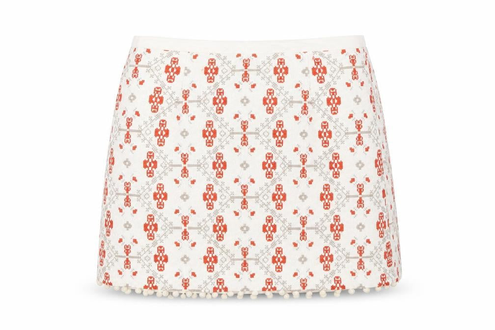 Maeve Women's Multicoloured Short Skirt, Size 12
