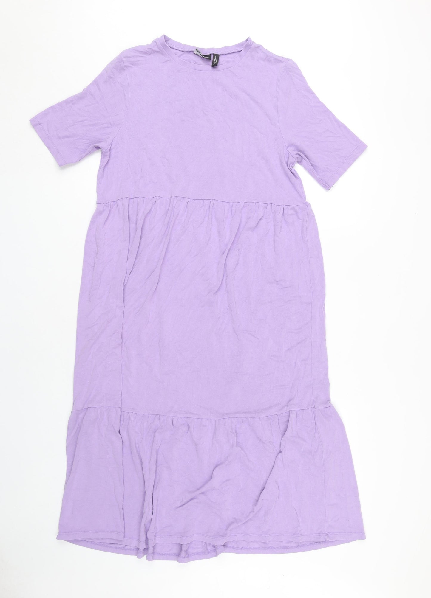 ASOS Women's Purple Half Sleeve Dress, Size 10