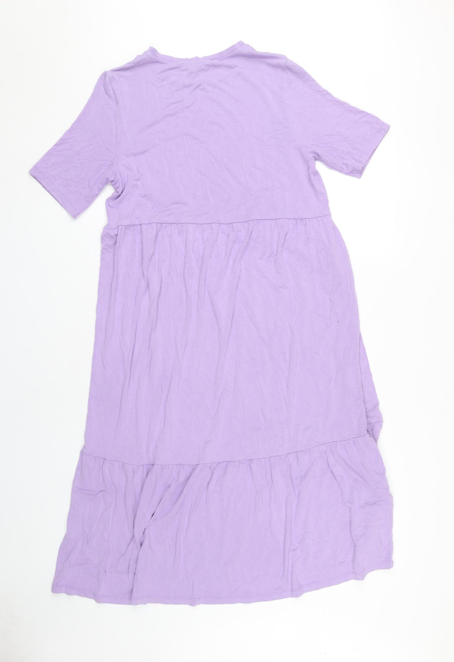 ASOS Women's Purple Half Sleeve Dress, Size 10