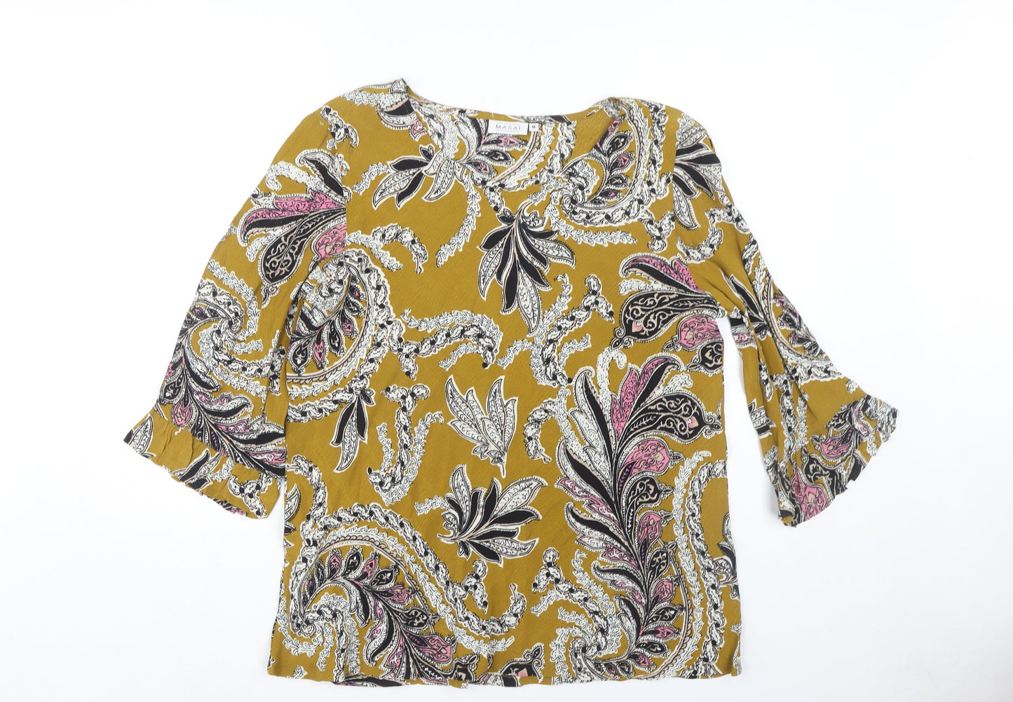 Masai Women's Multicoloured Paisley Tunic Blouse M