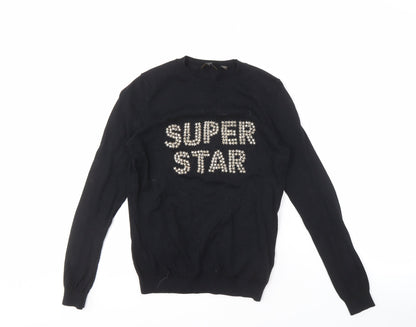 Ted Baker Women's Black Pullover Jumper XS
