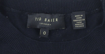 Ted Baker Women's Black Pullover Jumper XS