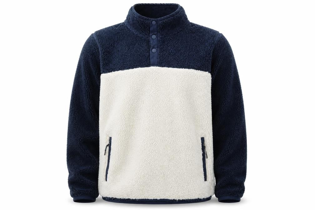 Fat Face Men's Navy 2XL Fleece Jacket
