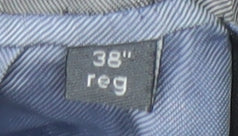 River Island Men's Black Blazer 38 Regular
