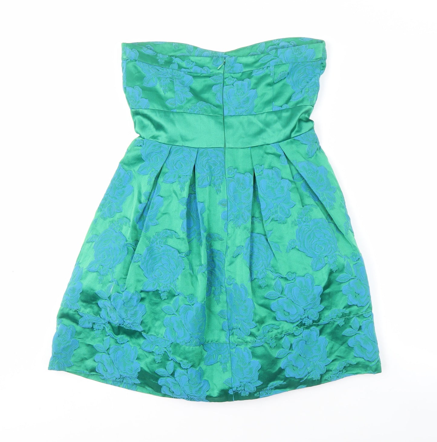 Spotlight by Warehouse Green A-Line Party Dress Size 10