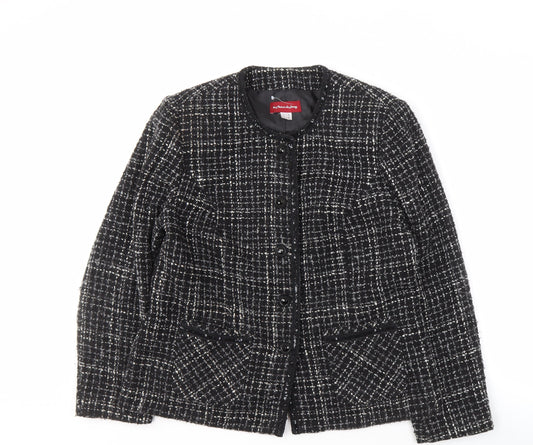la Maison du Jersey Women's Black Blazer Size 16