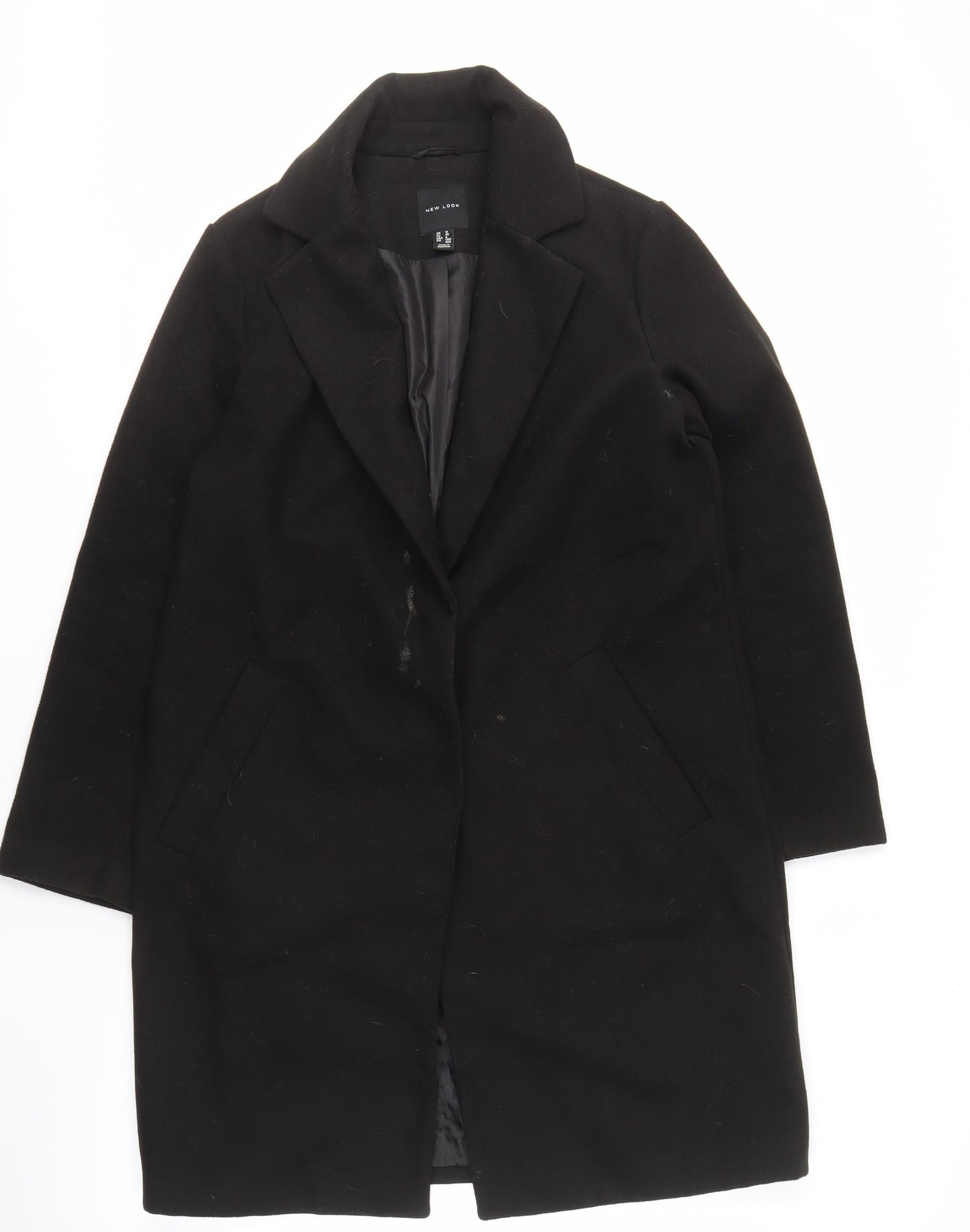New Look Women's Black Coat Size 12