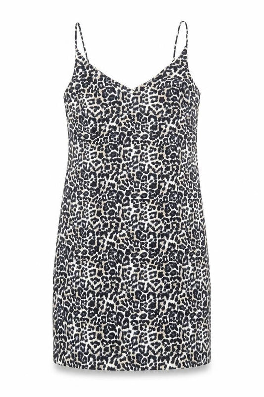 New Look Women's Leopard Slip Dress Size 10