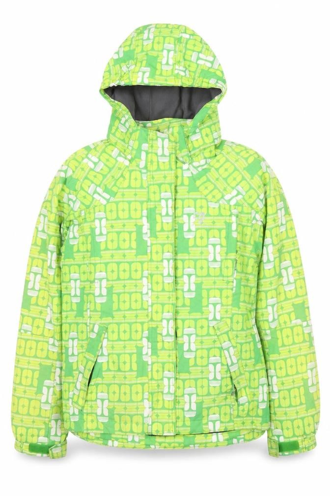 Girls Green Ski Jacket, Size 12, Winter Breathable Outerwear
