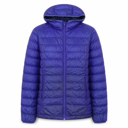 HIGEAR Women's Blue Puffer Jacket UK 14
