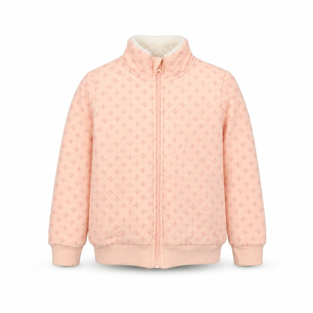 Lupilu Girls Pink Bomber Jacket, Size 8-9 Years, Cotton Blend