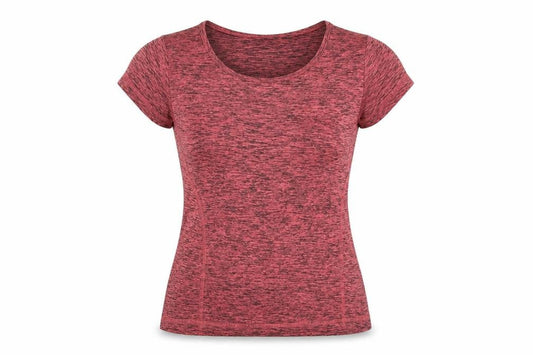 Crane Women's Red Activewear T-Shirt Size S