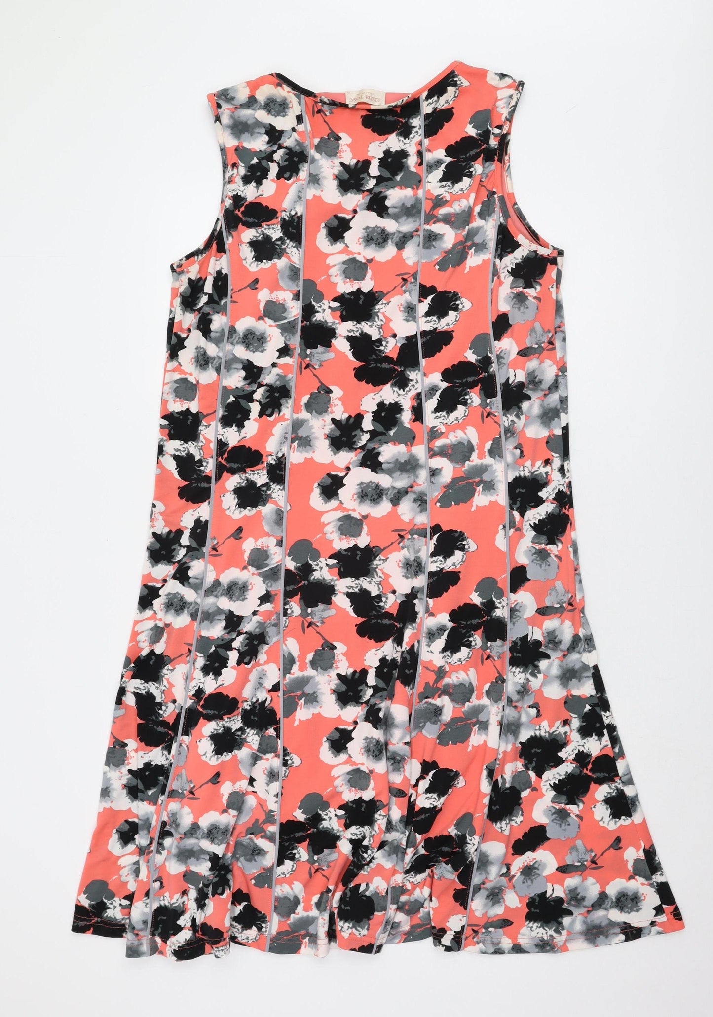 Anna Rose Women's Floral Sleeveless Dress, Size 14, Multicoloured