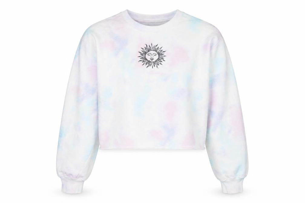 Hollister Women's Multicoloured Celestial Pullover Sweatshirt S
