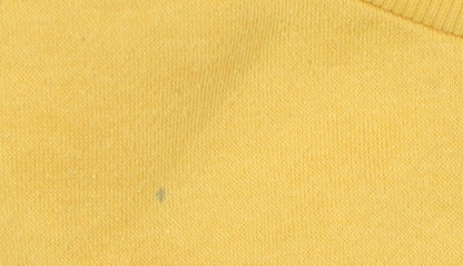 Preloved Disney Unisex Yellow Mickey Mouse Pullover Sweatshirt 2XS - Image 5