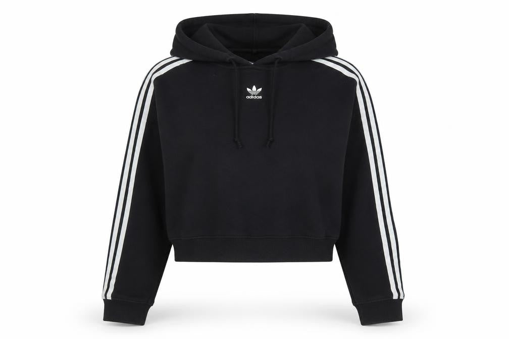 Adidas Women's Black Pullover Hoodie Size 8
