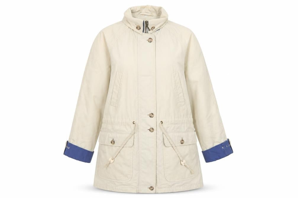 Four Seasons Women's Beige Parka Jacket M