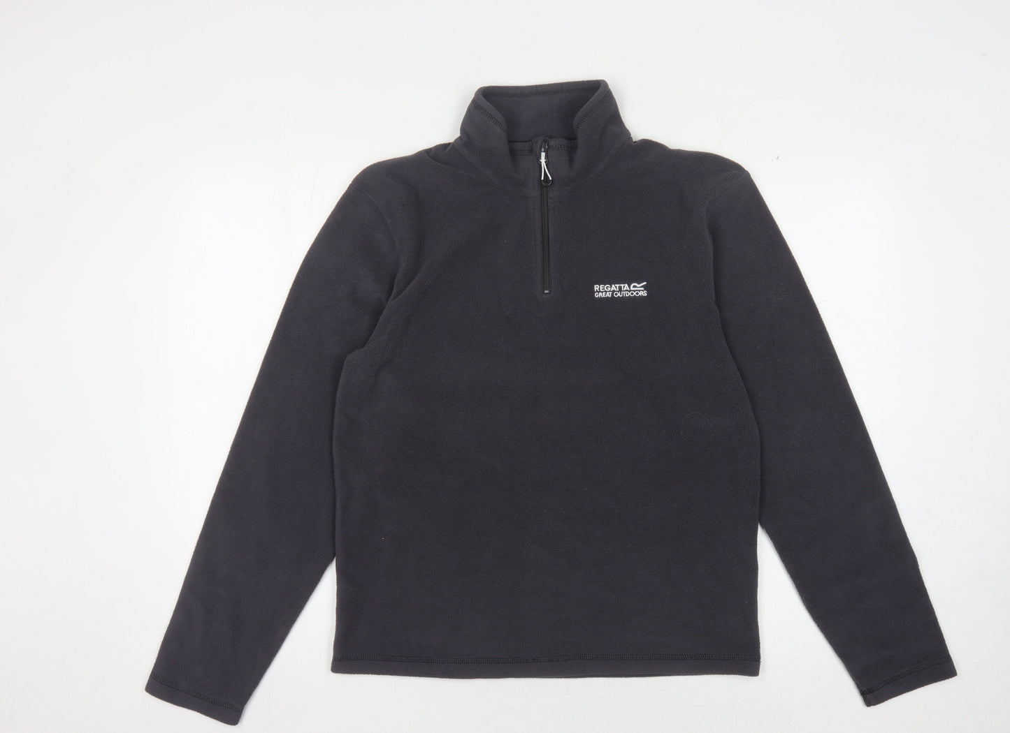 Regatta Men’s Black S Fleece Pullover Sweatshirt