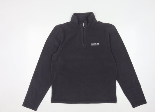 Regatta Men’s Black S Fleece Pullover Sweatshirt