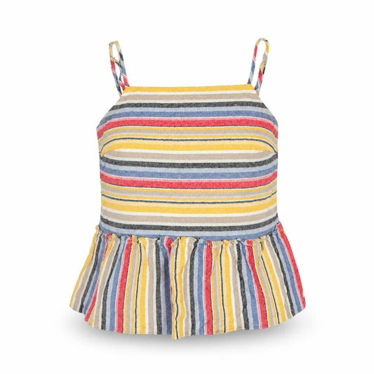New Look Women's Multicoloured Stripe Tank Size 10