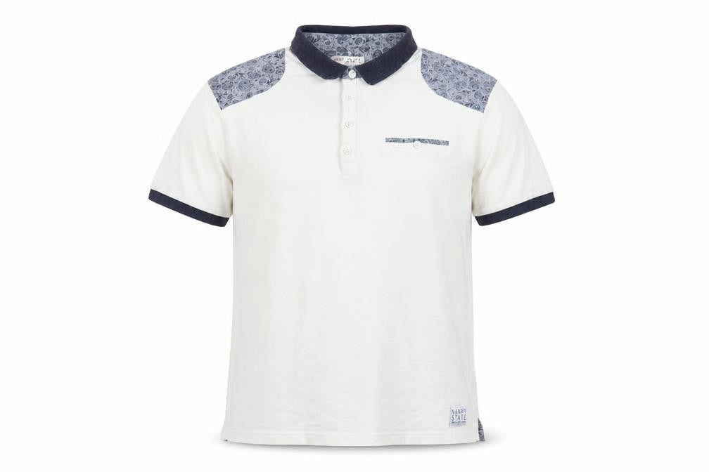 Nanny State Men's White Polo Shirt XL