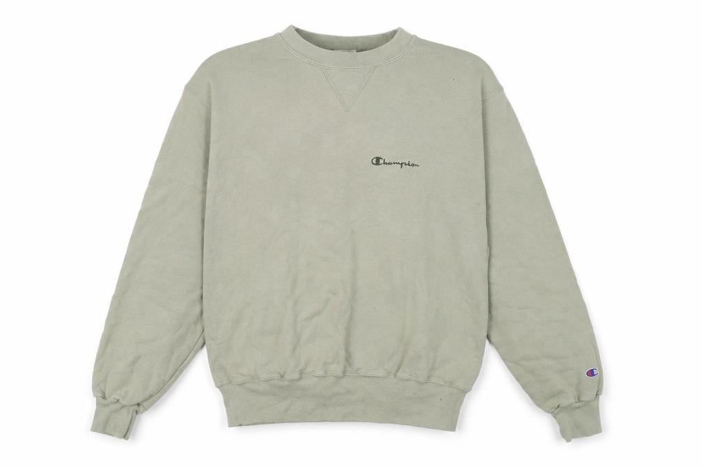 Champion Men's Green Medium Pullover Sweatshirt