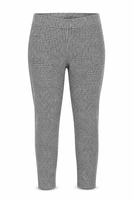Marks & Spencer Women's Houndstooth Leggings Size 12 Black