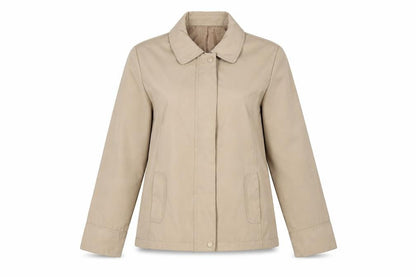 Bonmarché Women's Beige Mid-Length Jacket, S, Casual