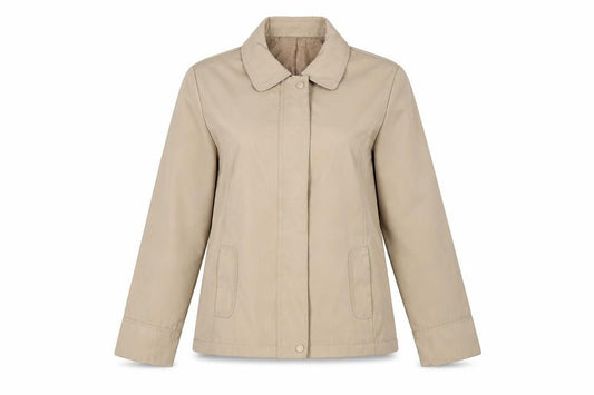 Bonmarché Women's Beige Mid-Length Jacket, S, Casual