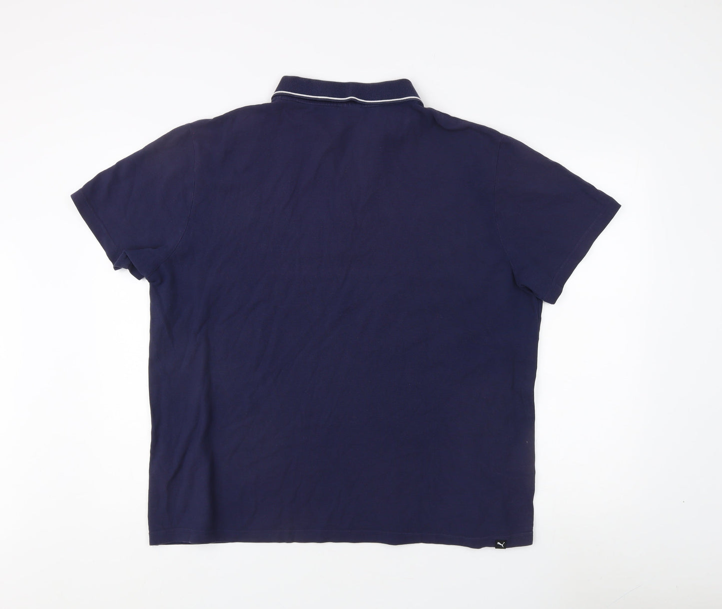 Puma Men's Blue XL Polo Shirt - Classic Casual Style