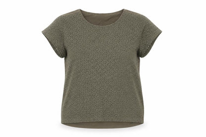 The White Company Women's Green Basic Top, Size 16