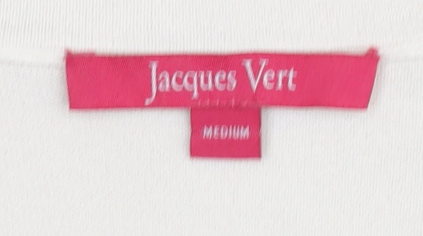 Jacques Vert Women's Ivory Round Neck Jumper M