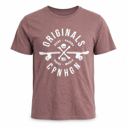 Jack & Jones Men's XS Red Graphic T-Shirt