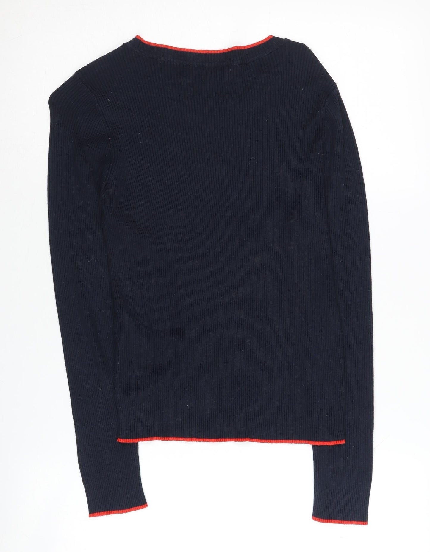 Jacqueline de Yong Women's Black Pullover Jumper L