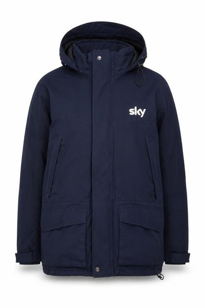 Regatta Men's Blue Hooded Waterproof Parka Jacket M
