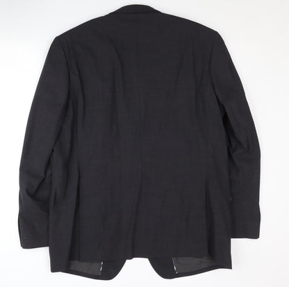 Jeff Banks Men’s Grey Blazer Regular Fit 44